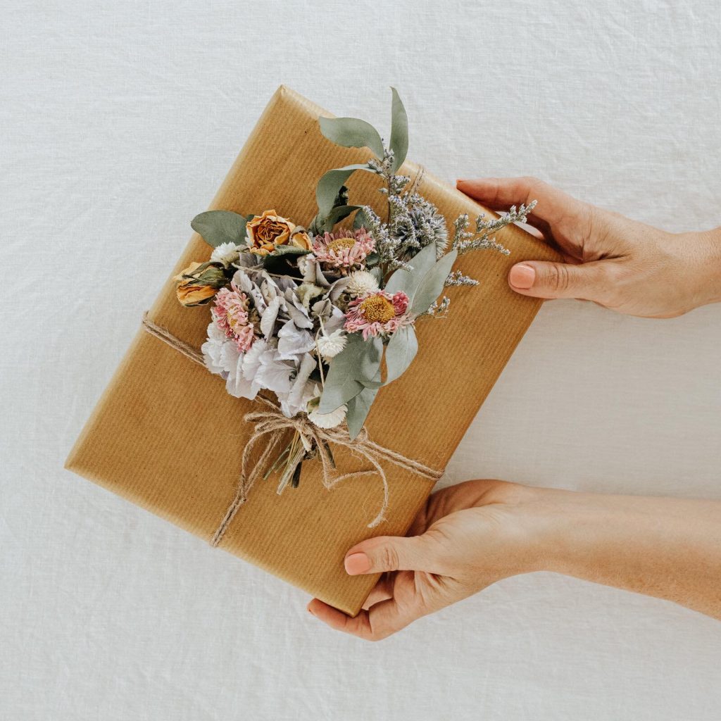 Dried Flower Wrapping