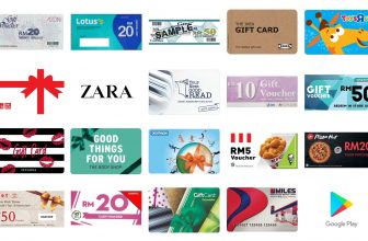 Popular Gift Cards & Vouchers You Can Buy In Store in Malaysia