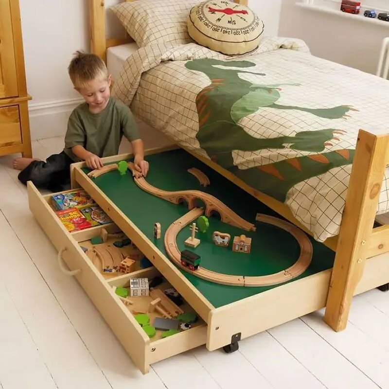 Kids Under The Bed Toys Storage