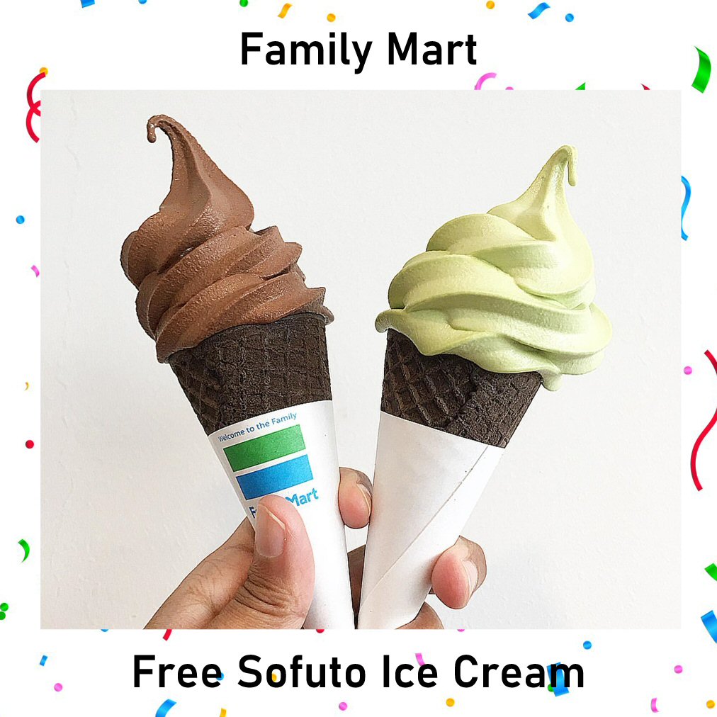 Family Mart: Free Sofuto Ice Cream