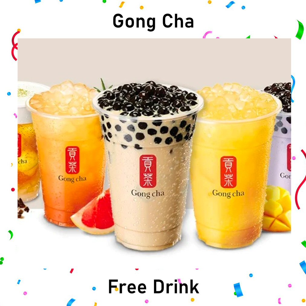 Gong Cha: Free Drink