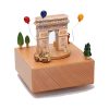 Wooden Music Box - Arc de Triomphe