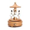Wooden Music Box - Ballerina Carousel