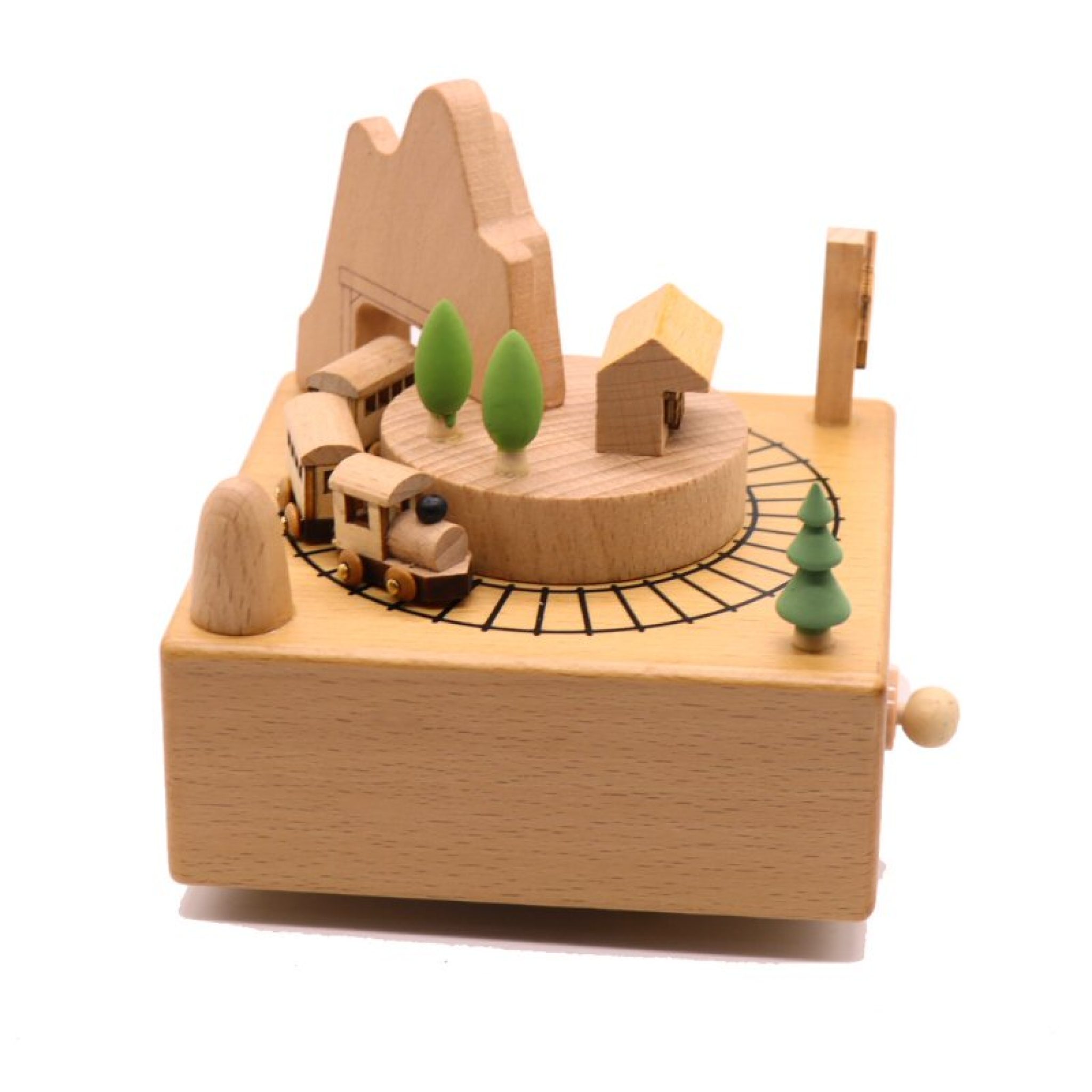 TRAIN Wooden Music Box Bello Bello