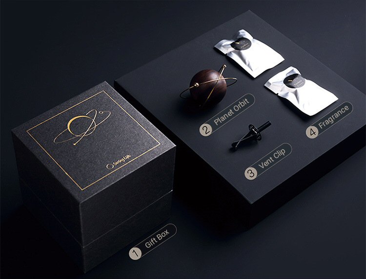 Luxury Orbit Car Perfume Gift Box Description 05