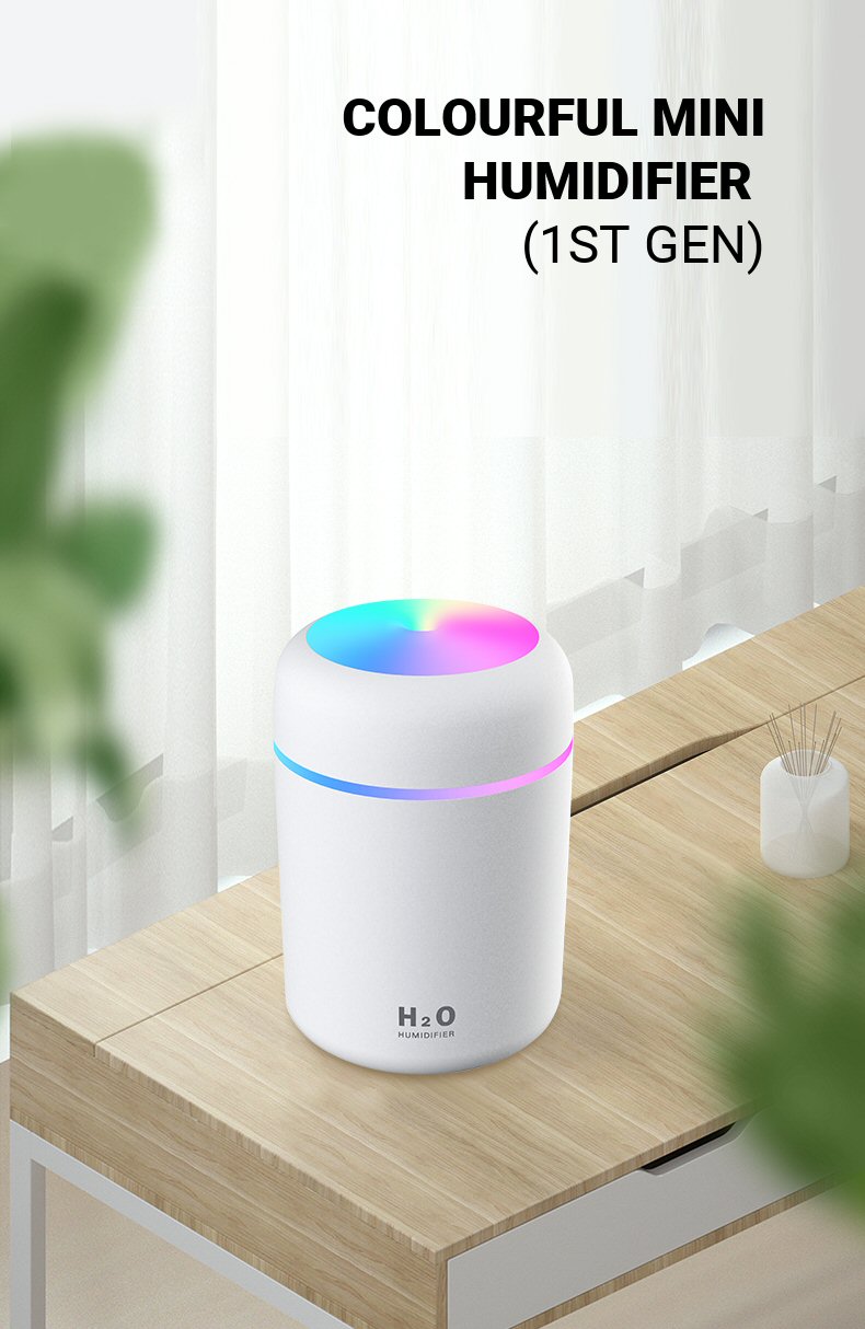 Colourful Mini Humidifier (1st Gen) Description 01