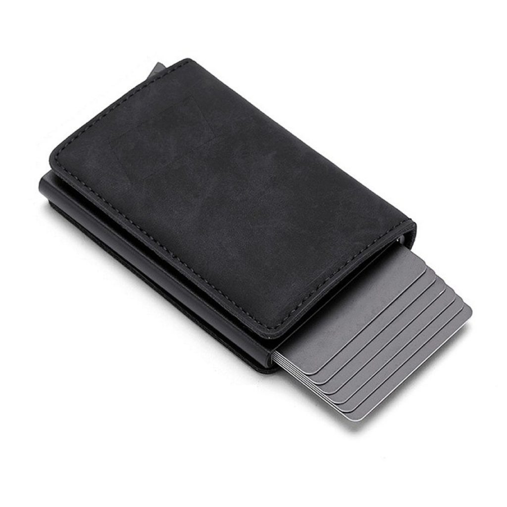RFID Blocking PU Leather Card Wallet | Bello Bello