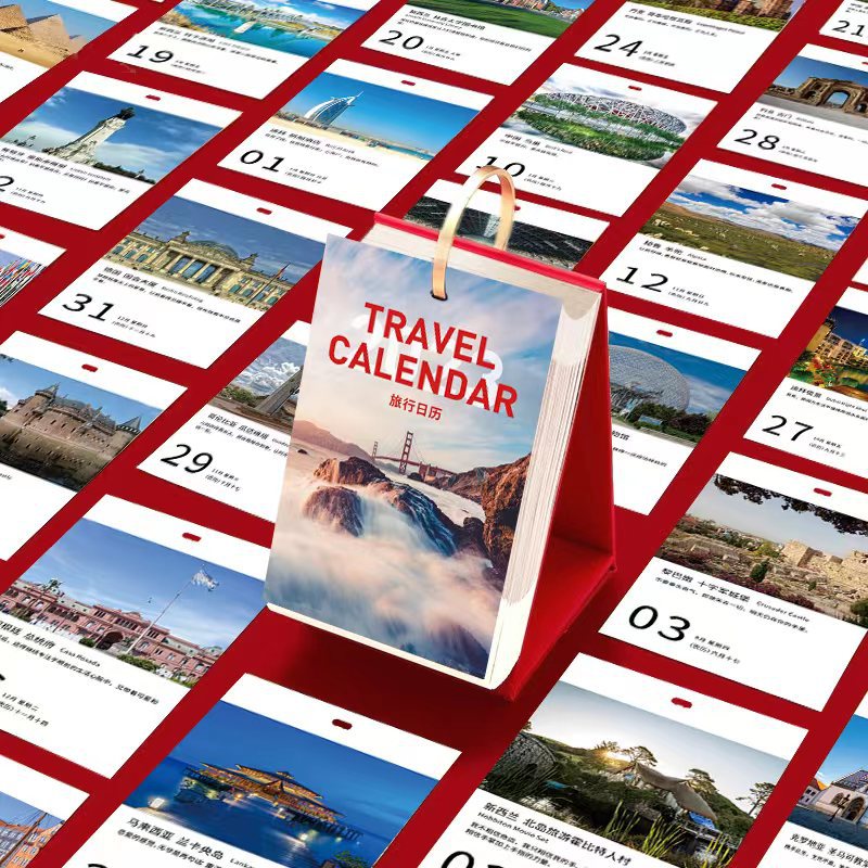 Travel Desk Calendar