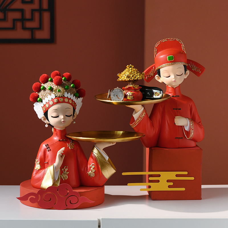 Chinese Wedding Couple Tray