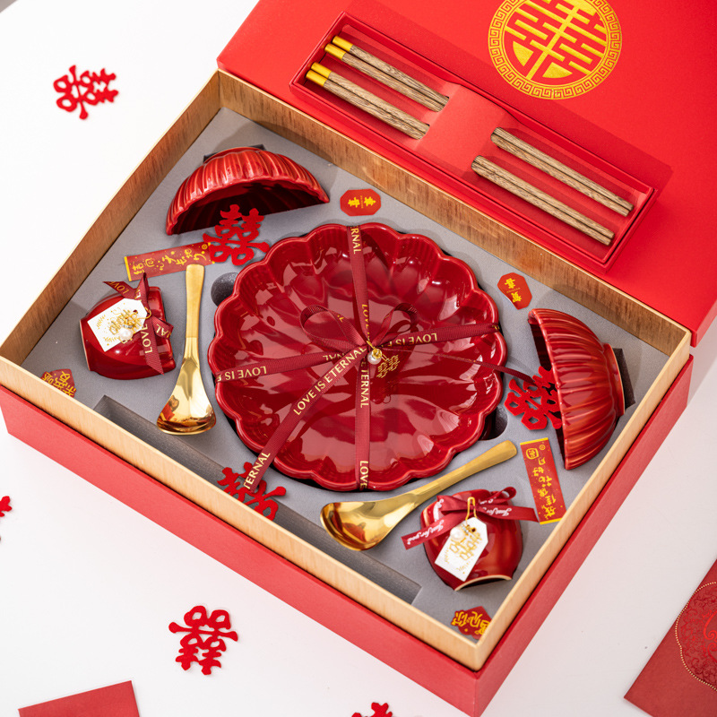 Chinese Wedding Cutlery Set