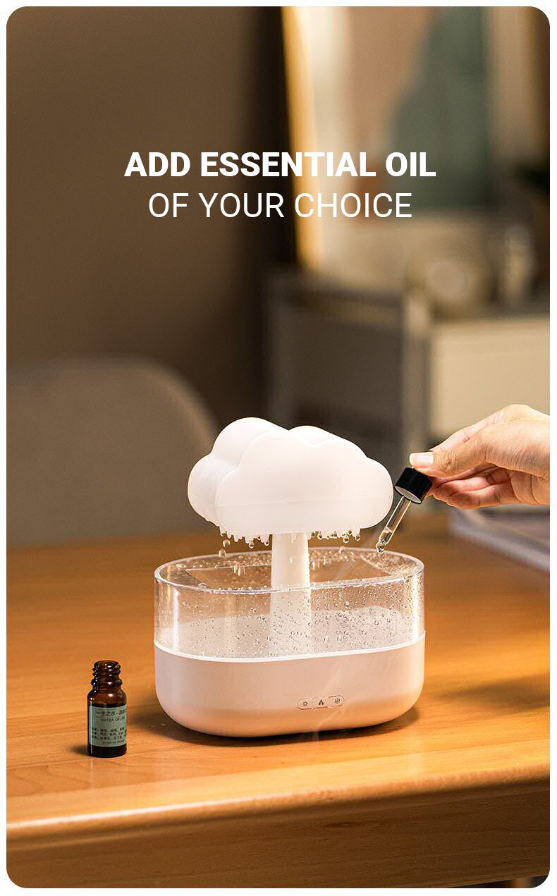 Colourful Raindrop Aroma Diffuser Description 07