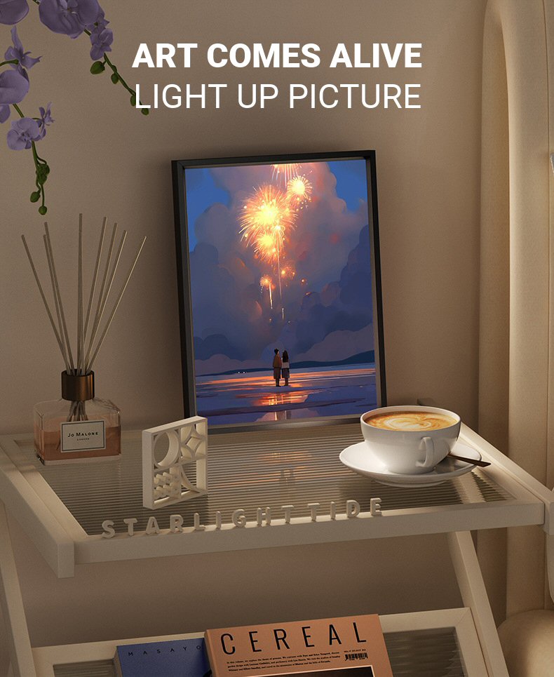 LOVE Light Up Picture with Bluetooth Speaker Frame Description 1