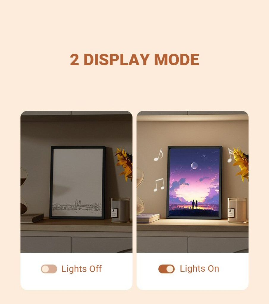 Bluetooth Frame LOVE Light-Up Picture with Bluetooth Speaker Frame | Bello Bello