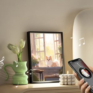 WOOF Light Up Picture with Bluetooth Speaker Frame 1