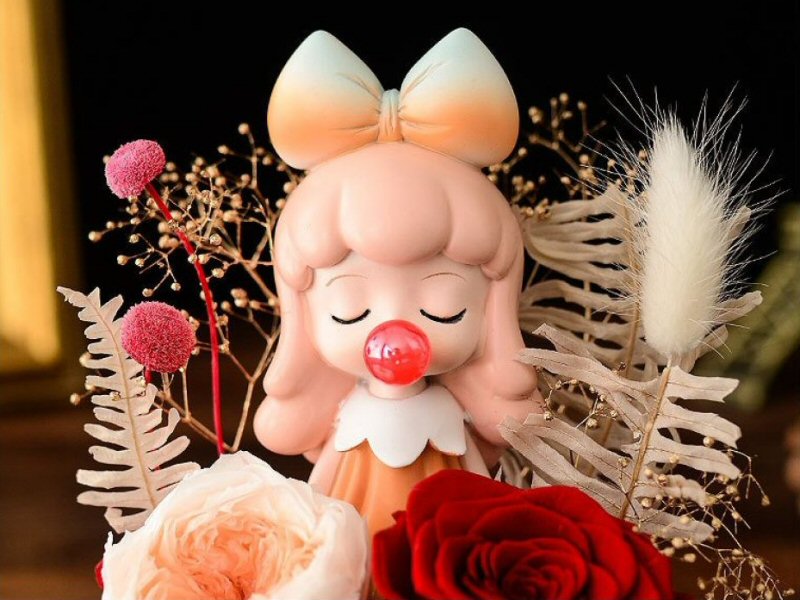 Little Princess Eternal Rose Jar