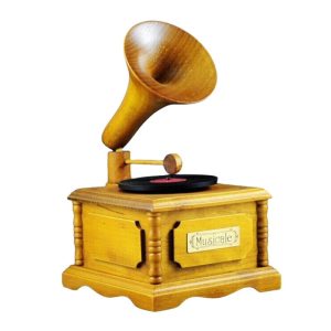 Wooden Music Box - Phonograph 2