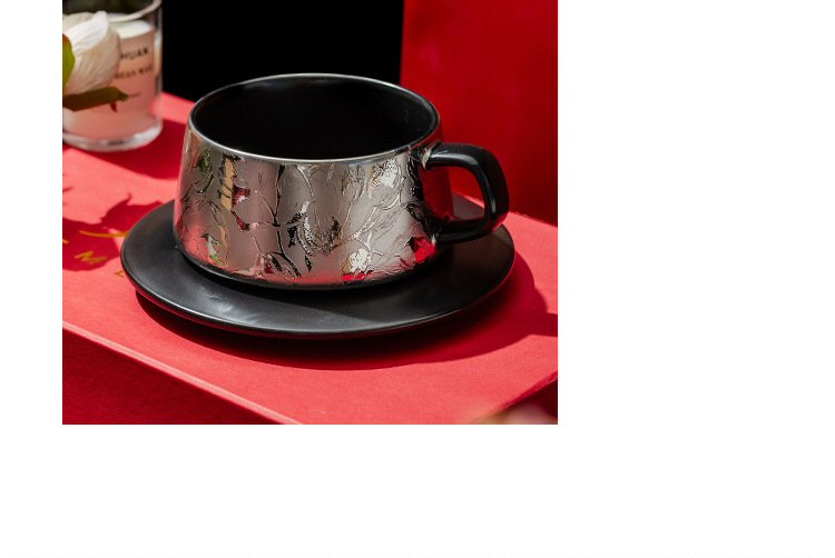 Titanium Ceramic Coffee Cup Gift Set Description 04