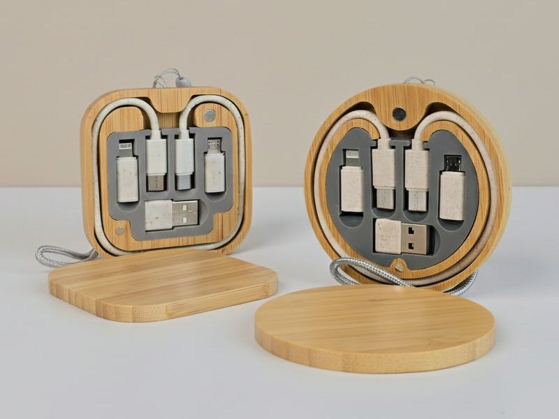 Bamboo 6-in-1 Fast Charging Hub