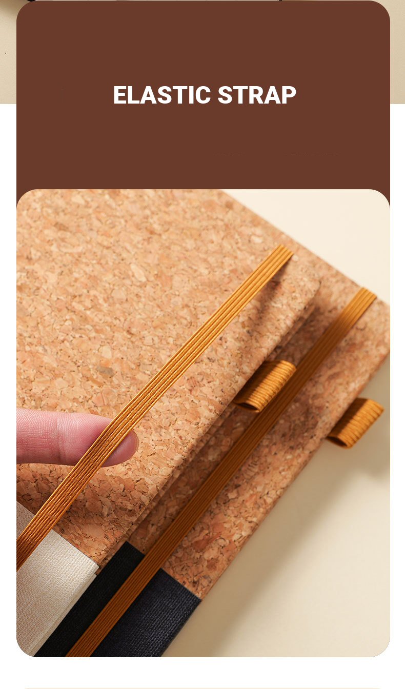 Cork PU Notebook Gift Set Description 05