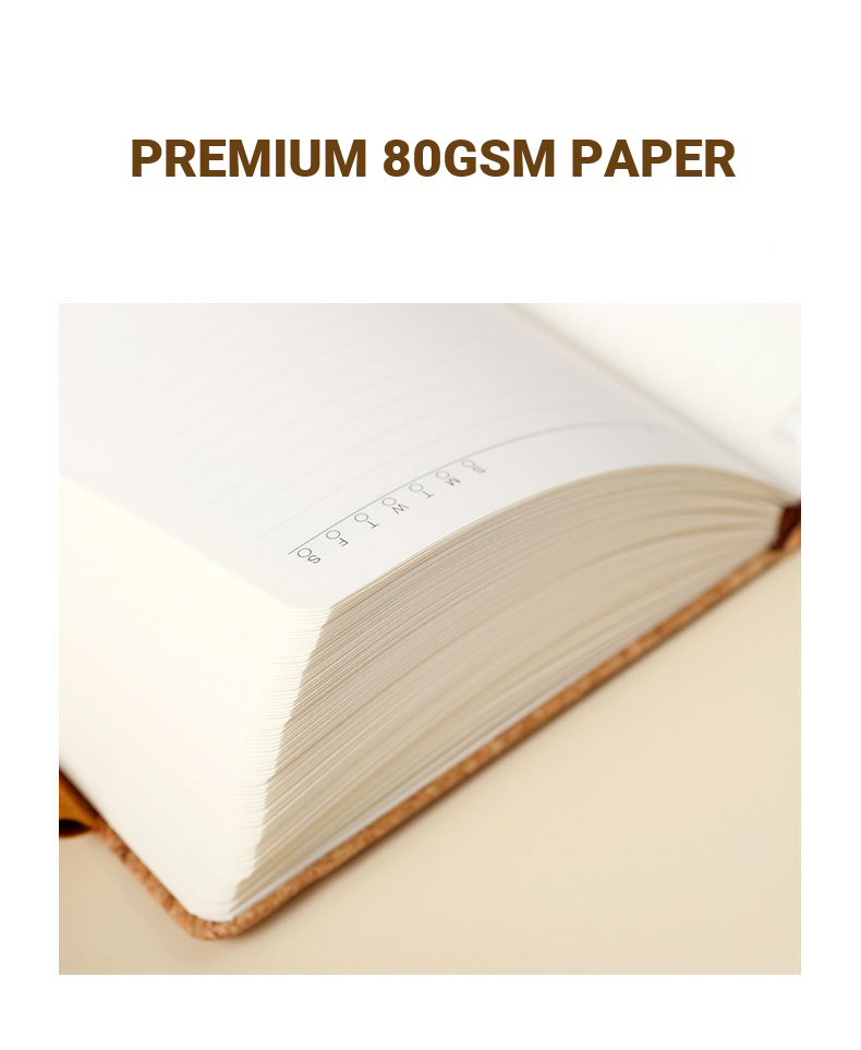 Cork PU Notebook Gift Set Description 06