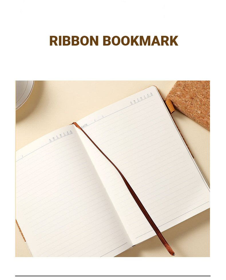 Cork PU Notebook Gift Set Description 08