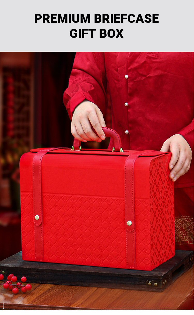 Premium CNY Briefcase Gift Box Description 01