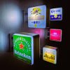 Beer Brand Light-Up Sign Fridge Magnet 1