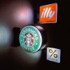 Coffee Brand Light-Up Sign Fridge Magnet 1