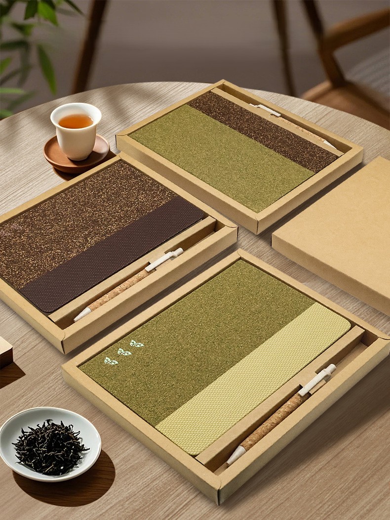 Tea Fiber Notebook Gift Set Description 05