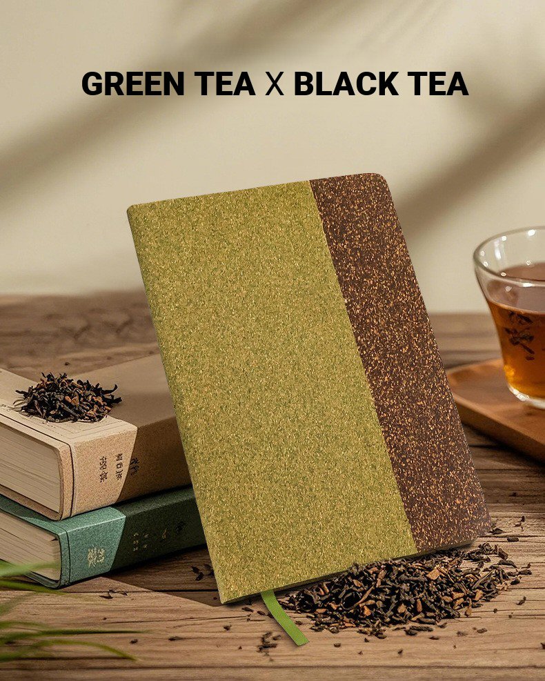 Tea Fiber Notebook Gift Set Description 06